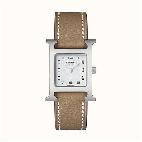 hermes heure h watch tgm with diamonds|hermes heure h watch straps.